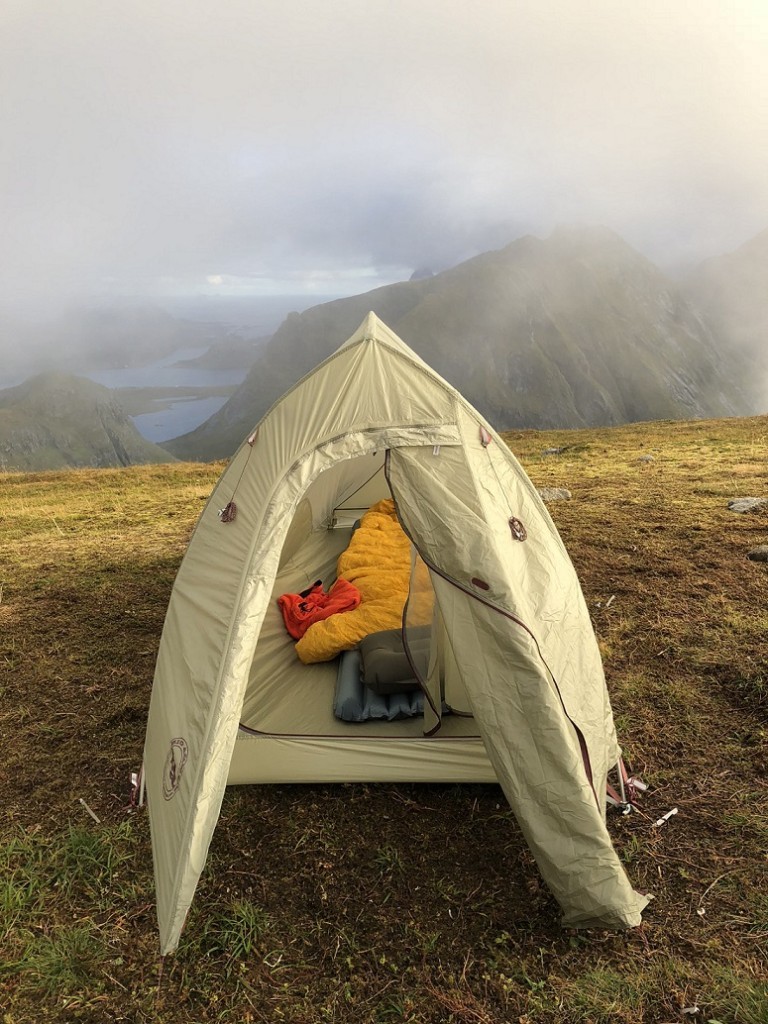 The best hikes for Photography in Norway, Tent on Ryten