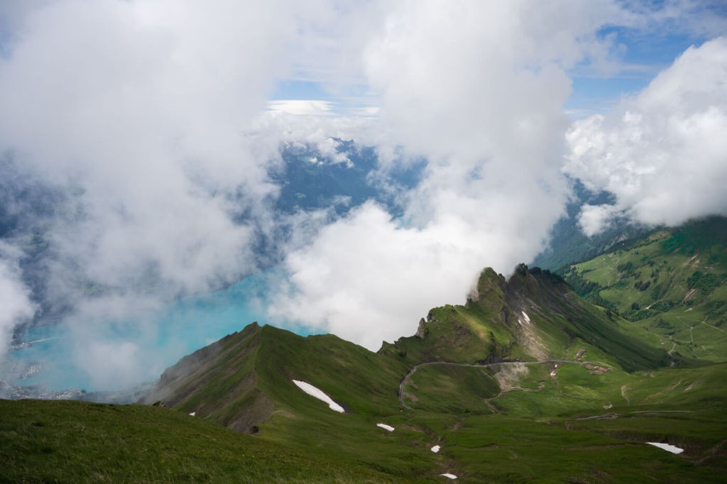 View from the Ridge of the Brienzer Rothorn