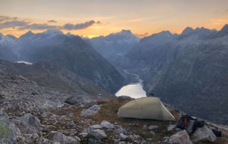 One person tents for hiking photographers