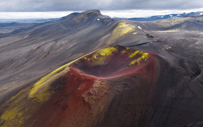 Hike to Rauðaskál - The Apple Crater