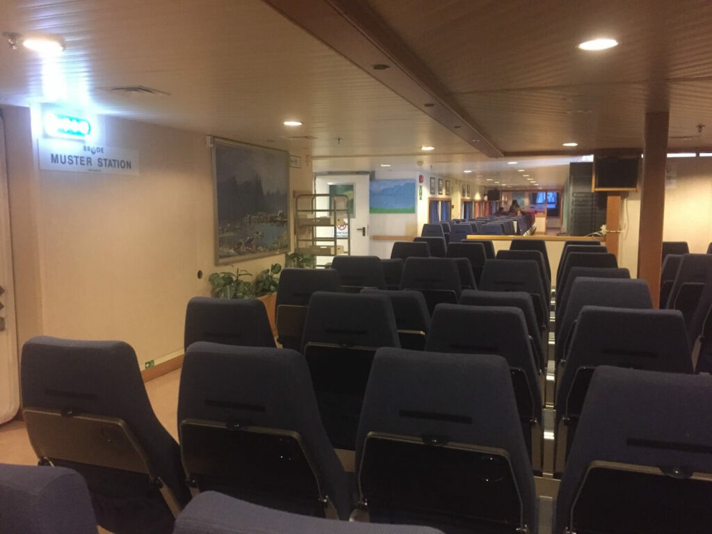 the ferry to the lofoten from bodo