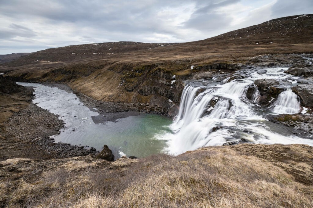 Faxi Waterfall in Iceland