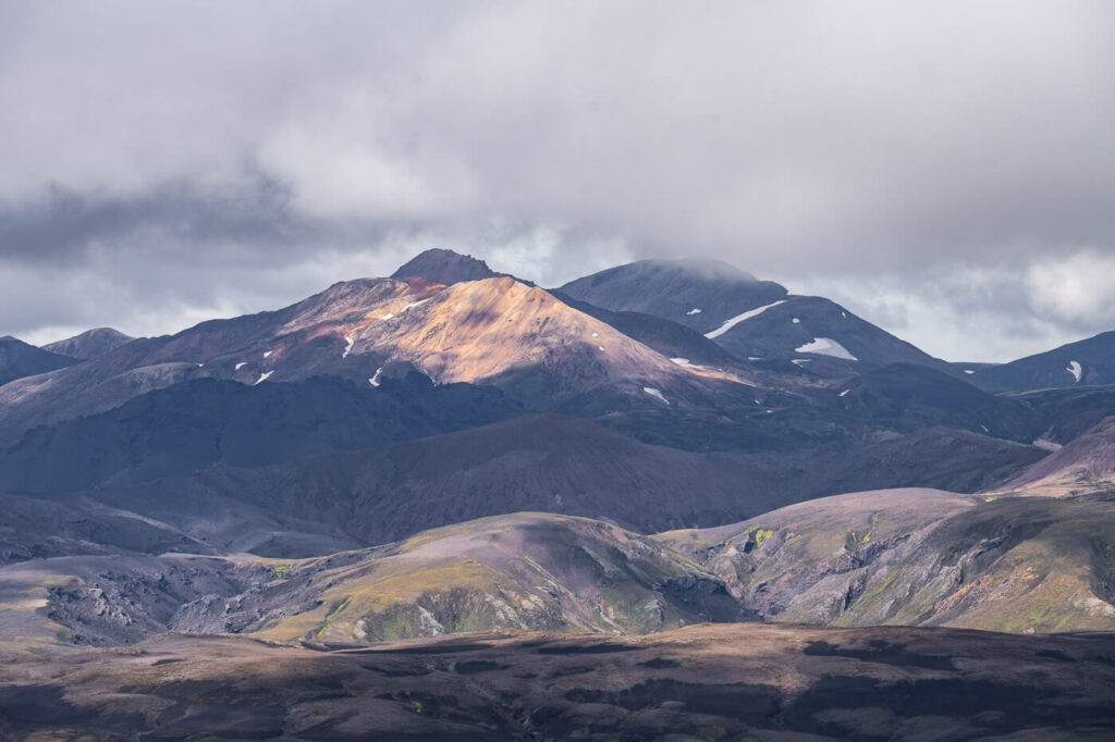 Fjallabak mountains in the highlands of Iceland.