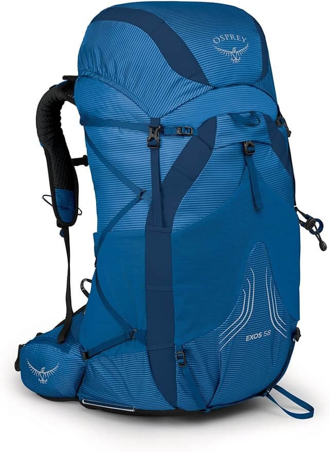 Osprey Exos best hiking backpack for photographers