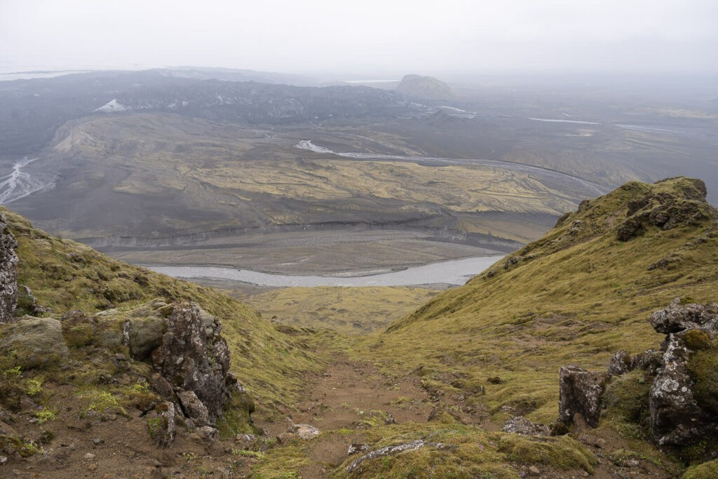Kötlujökull panoramic view
