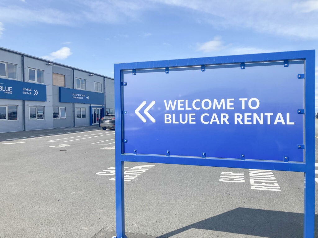 Blue Car Rental Iceland
