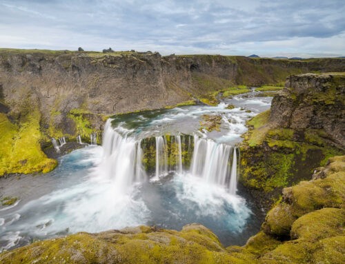 How to get to Axlafoss, a beautiful hidden waterfall in the Highlands